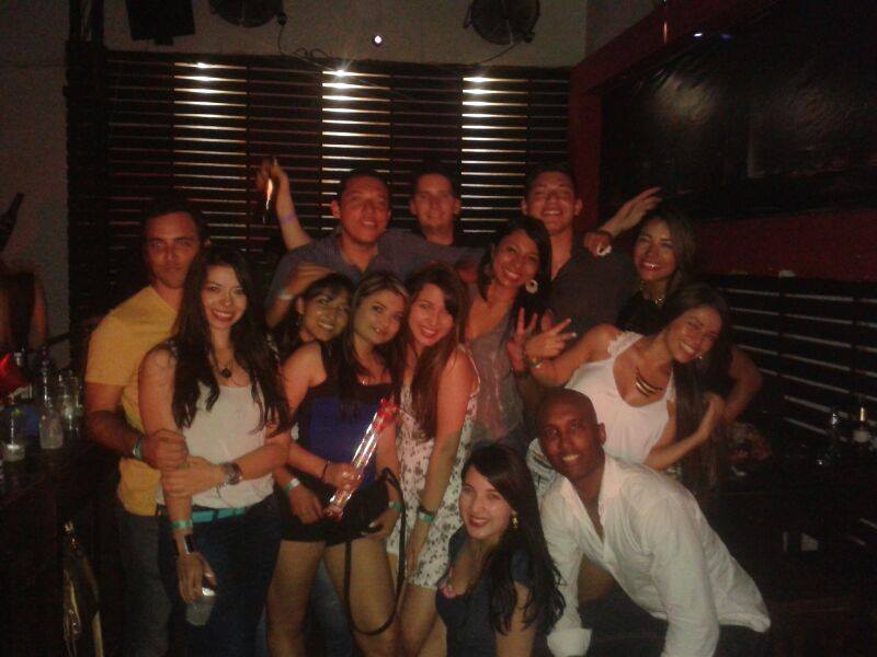 Colombia Night Girls In Club In Bogot