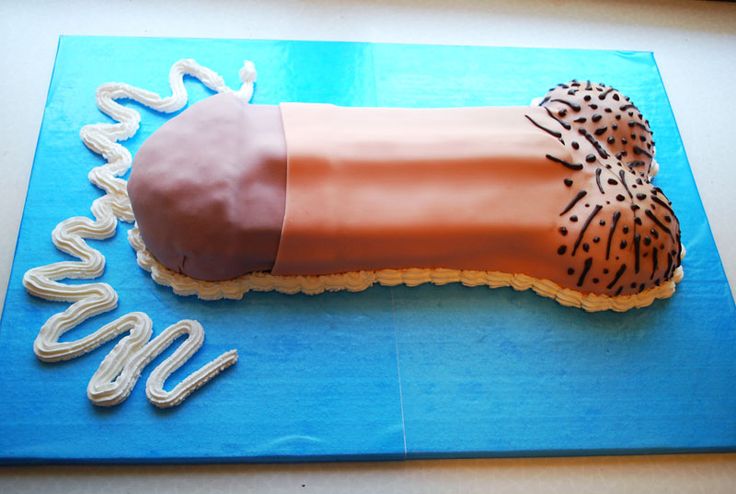 Of Cakes Speaking Penis-shaped