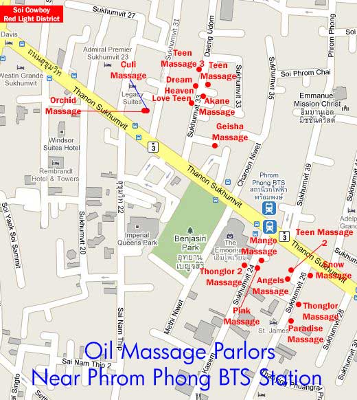 Massage Bangkok Star Parlors All