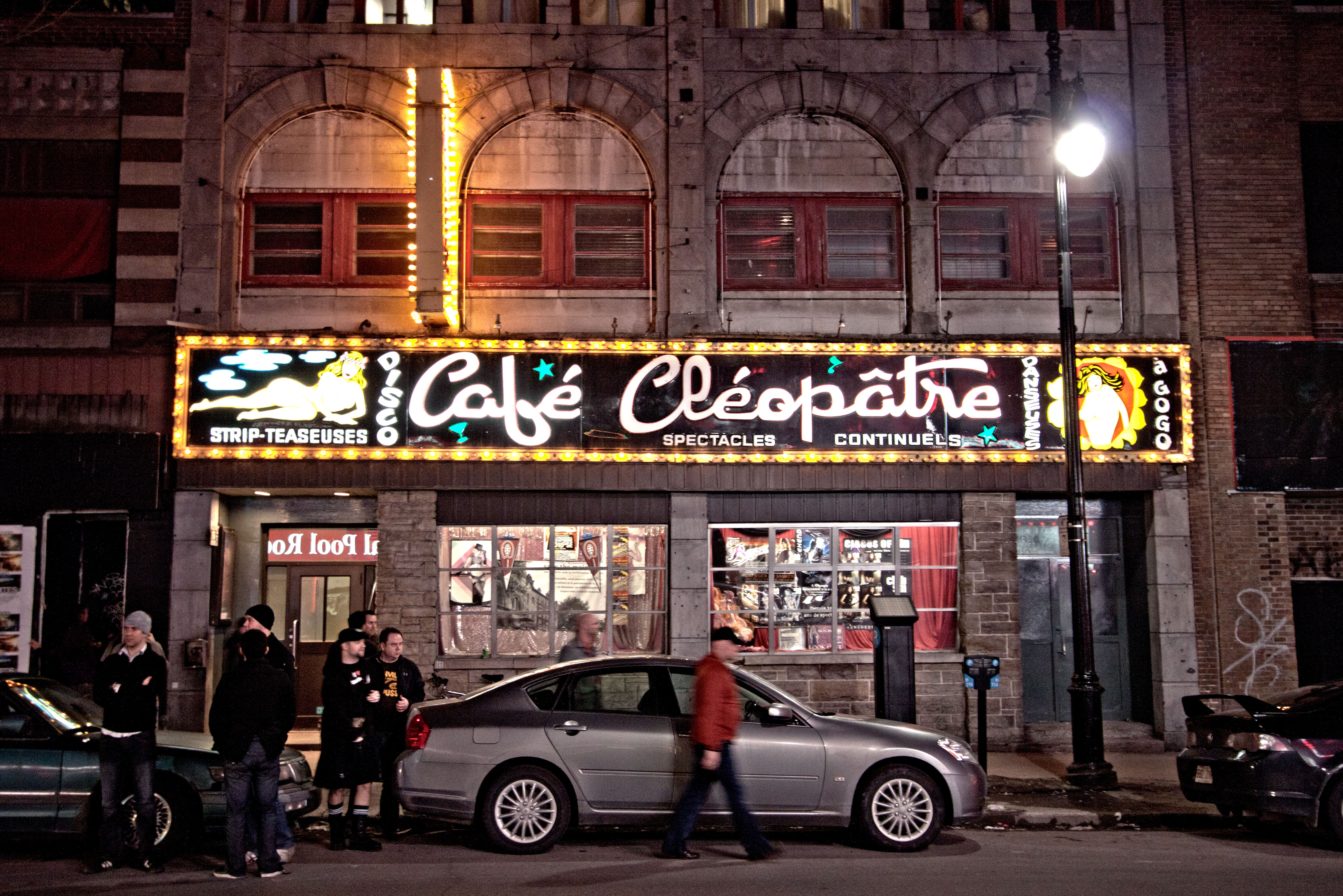 Club Strip Cleopatra Caf Montreal